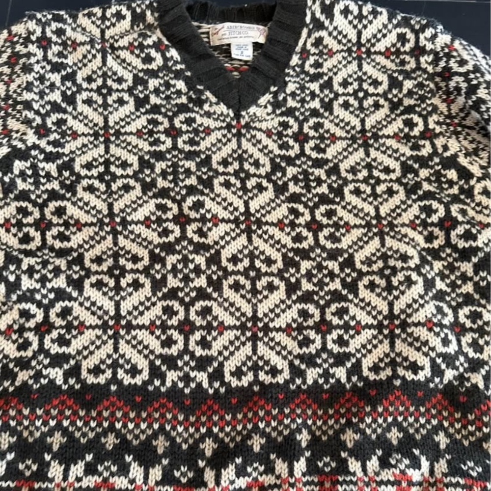Vintage Original Abercrombie and Fitch Co Wool Sweater